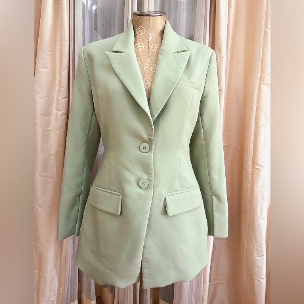 Forever 21 Light Green Blazer